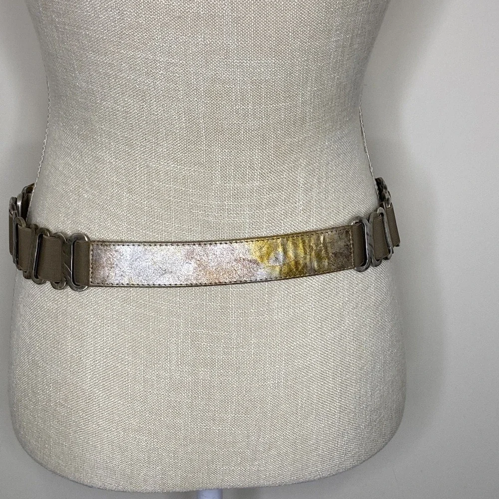 Suzi‎ Roher leather stretch belt